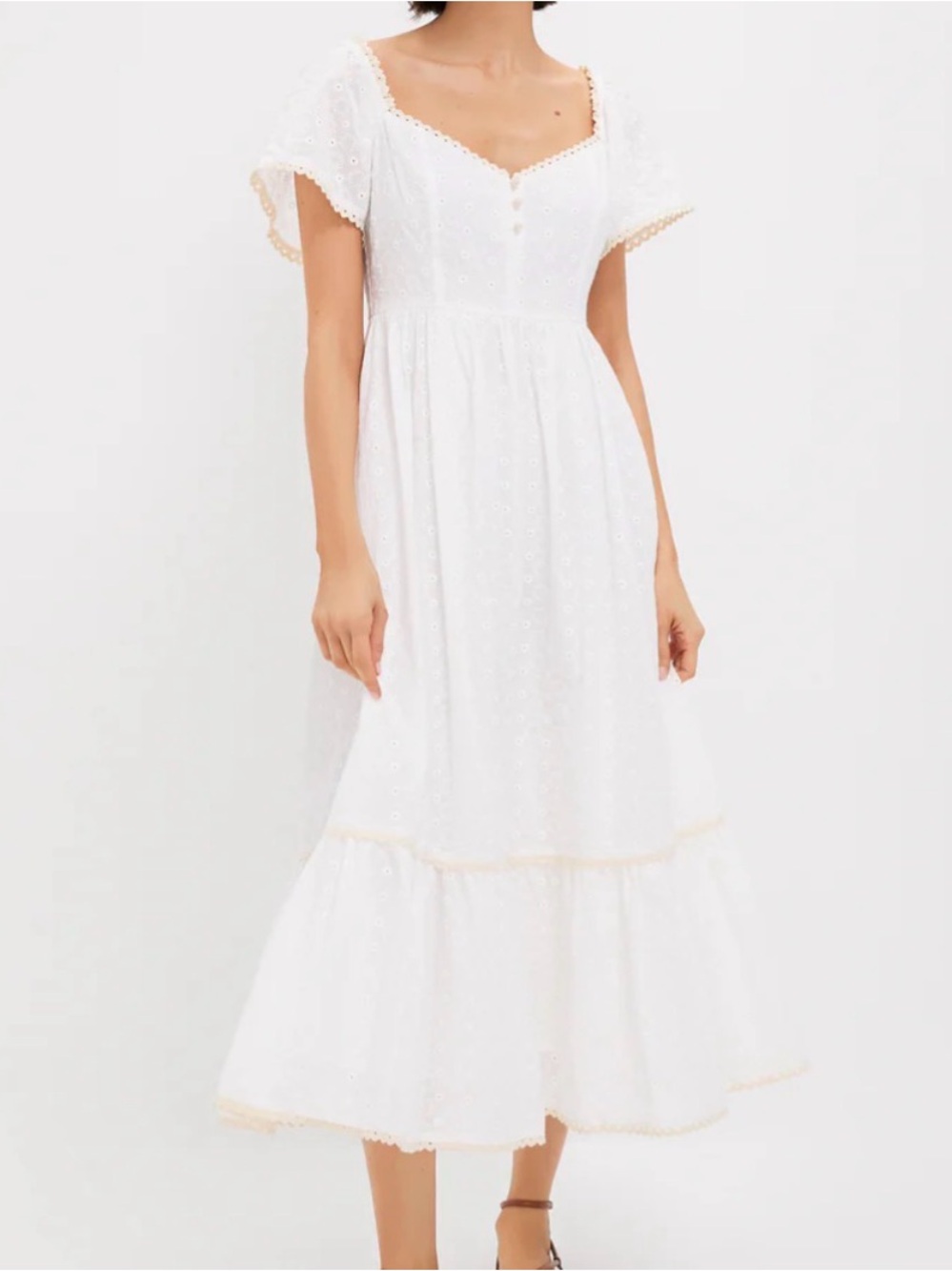 POMANDER PLACE
Dainty Eyelet Holley Dress